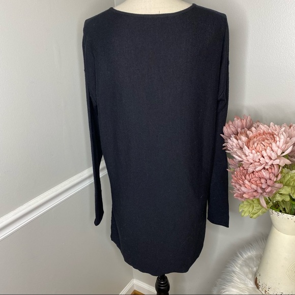 KERISMA Black oversized wool sweater - Picture 3 of 7